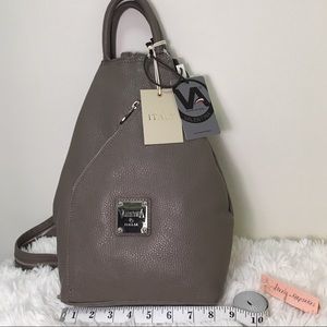 Valentina Convertible Backpack Italian Leather